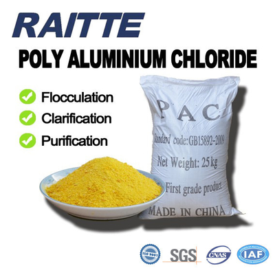 Agente polivinílico Cas No 1327-41-9 del floculante del cloruro de aluminio del Pac
